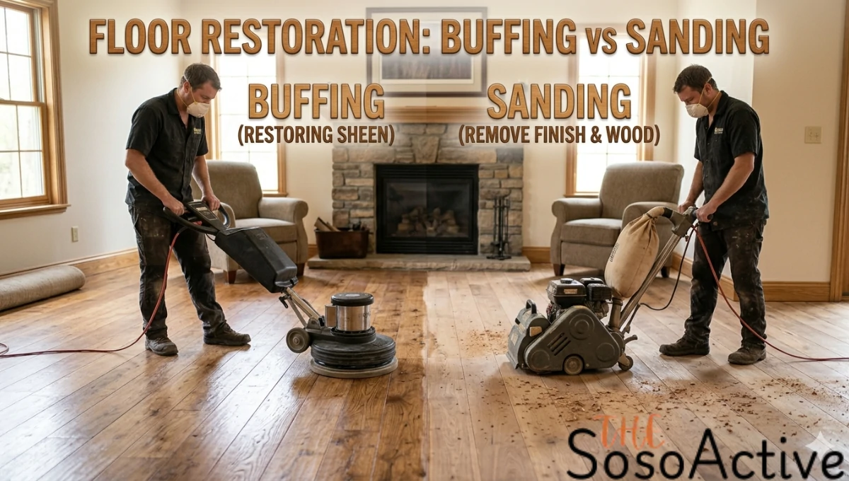 Buffing vs Sanding