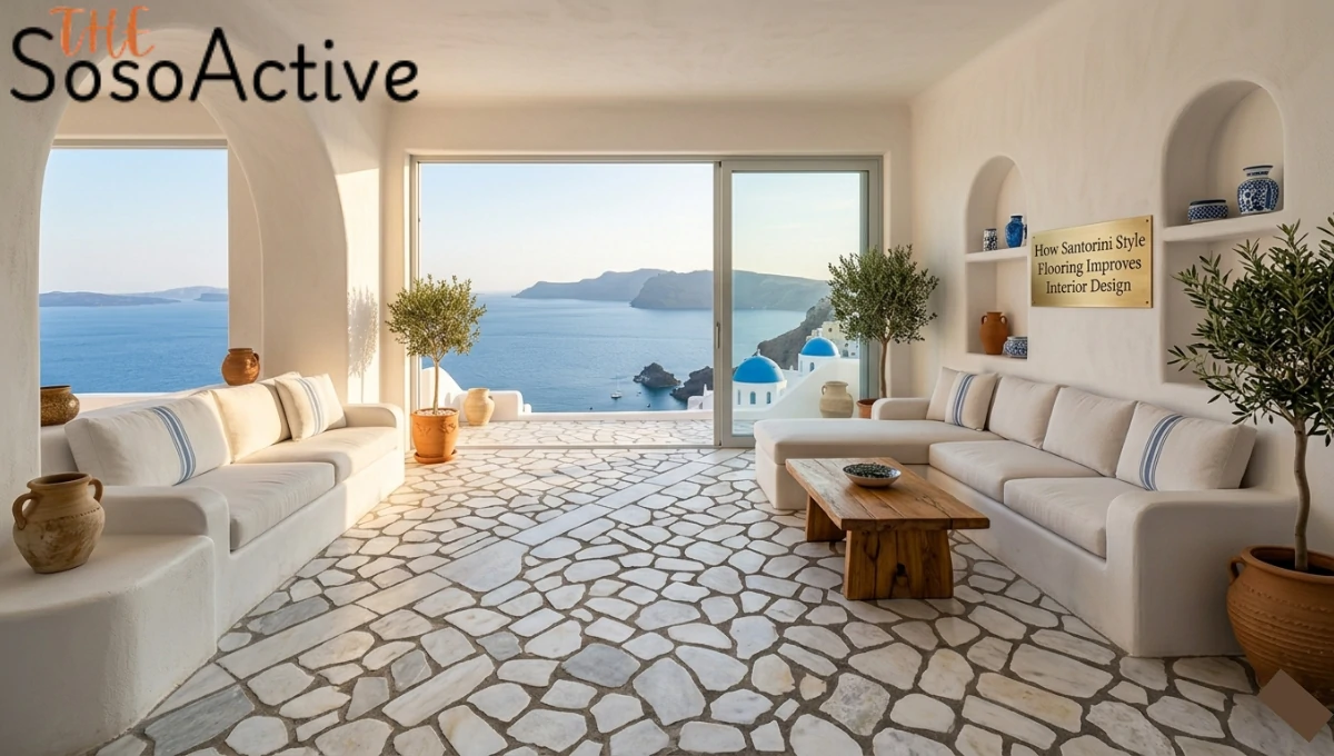 How Santorini Style Flooring Improves Interior Design